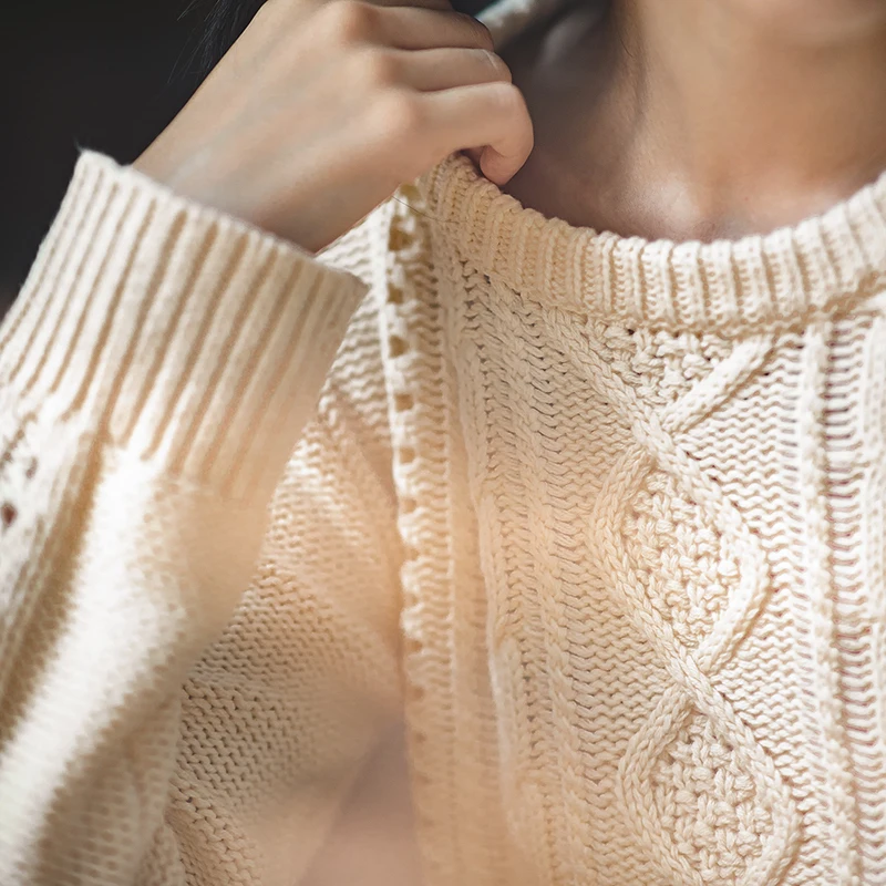 MADEN 女性用切り抜きデザインセーター 2024 年秋冬 - Crop Top Crochet のレビューと価格