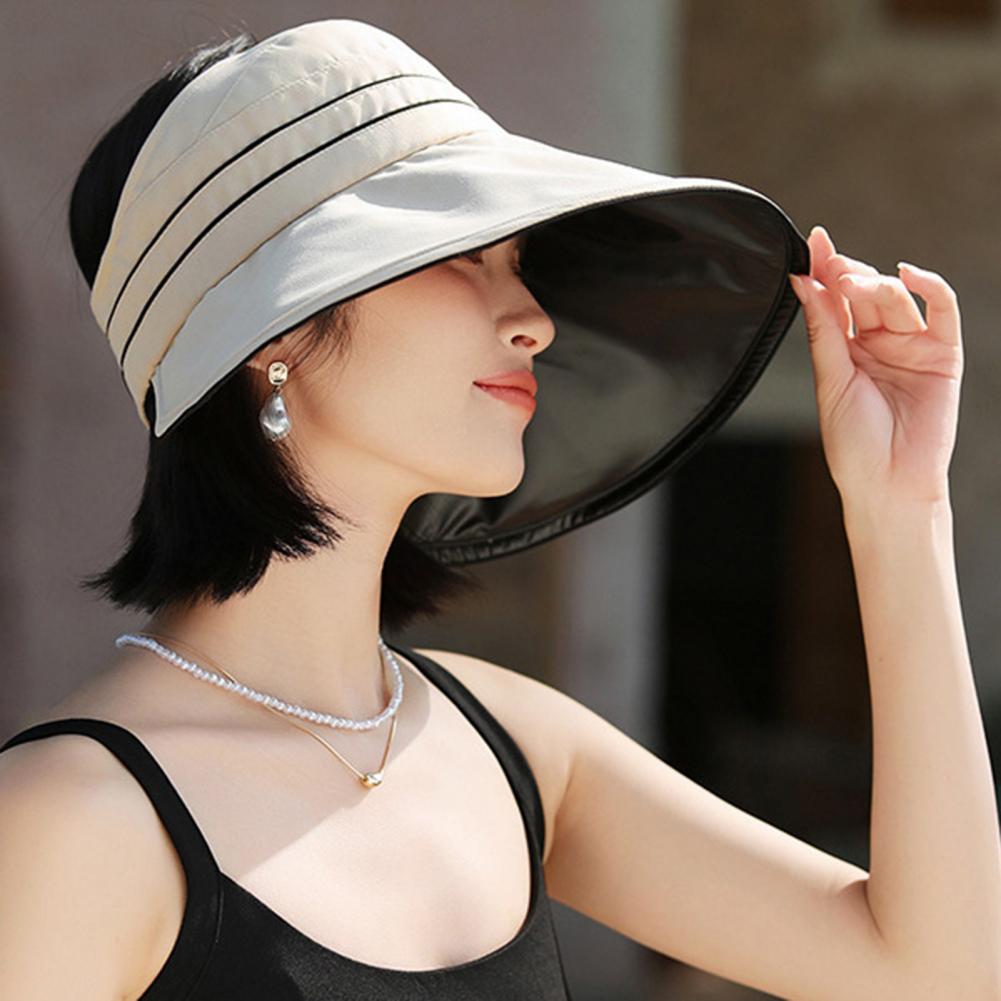 女性用サンハット ポニーテール穴付き つば広フロッピーハット - Hat Floppy Wide のレビューと価格