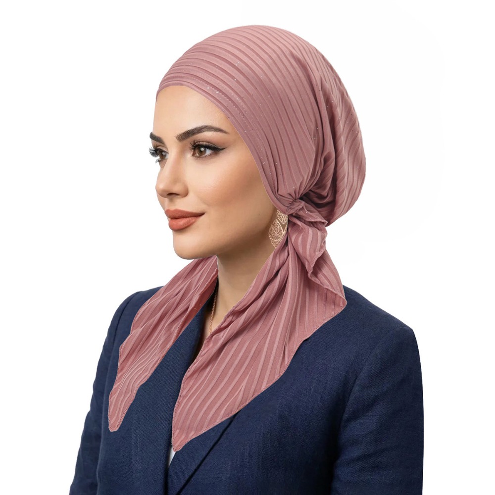 トレンドのストレッチ素材プレタイドターバン、上質ニットの通気 - Headband Summer Knit のレビューと価格
