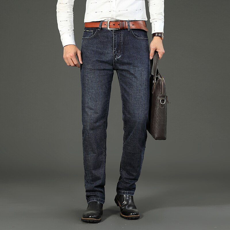 Wthinlee新作ビジネスメンズジーンズカジュアルストレー - Levis Jeans 501 のレビューと価格